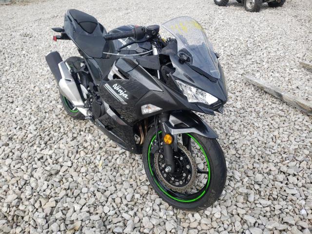 Salvage cars for sale from Copart Franklin, WI: 2022 Kawasaki EX400