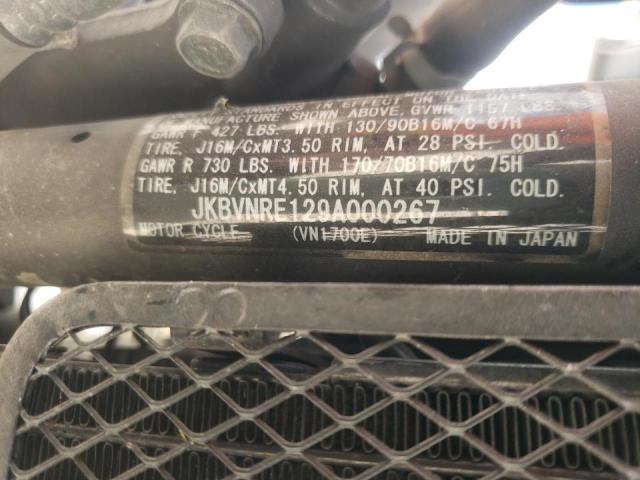 2009 KAWASAKI VN1700 E JKBVNRE129A000267