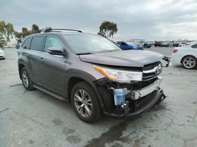 VIN 5TDBKRFH5ES006157 2014 Toyota Highlander, LE no.1