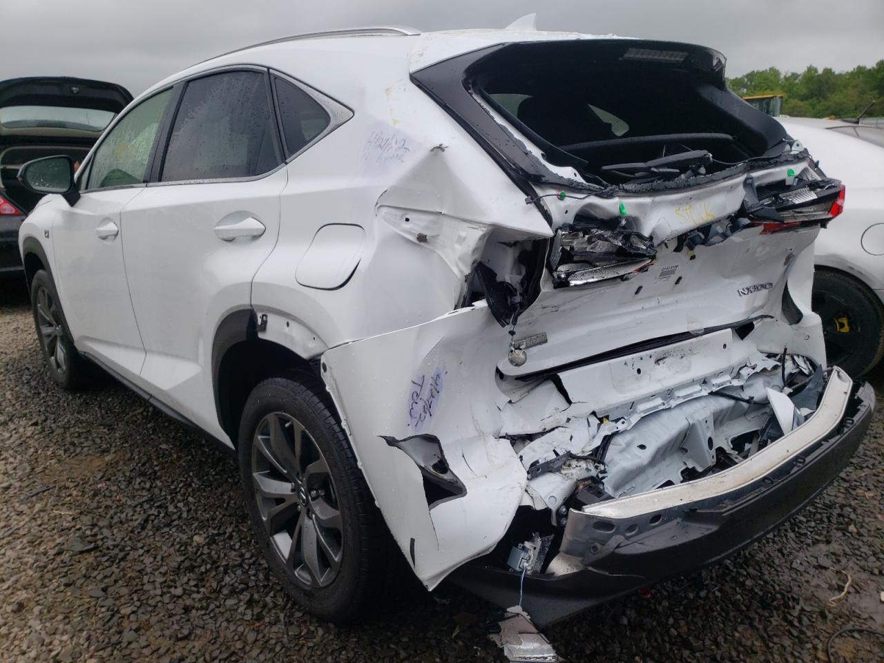 2021 Lexus Nx 300 Base VIN: JTJSARBZ8M5030620 Lot: 47070672