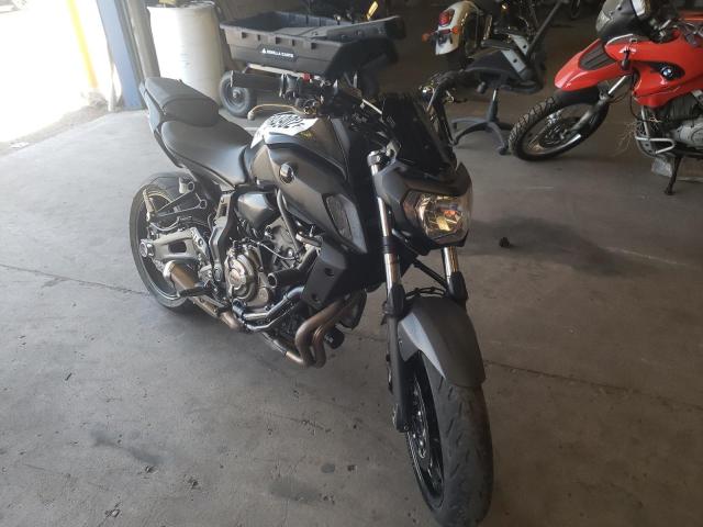 Salvage cars for sale from Copart Denver, CO: 2020 Yamaha MT07