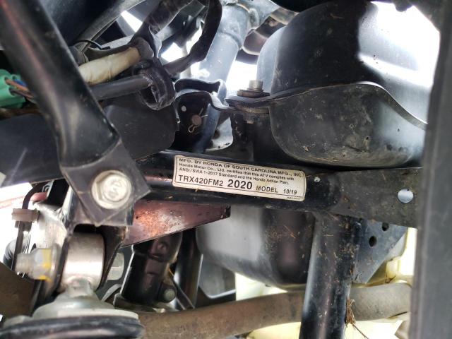 2020 HONDA TRX420 FM 1HFTE40LXL4601886