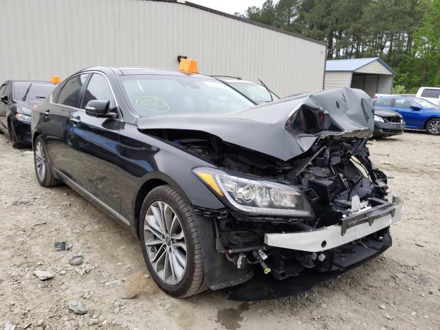 Salvage cars for sale at Seaford, DE auction: 2017 Genesis G80 Base