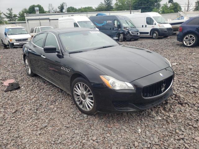 Salvage cars for sale from Copart Chalfont, PA: 2014 Maserati Quattropor