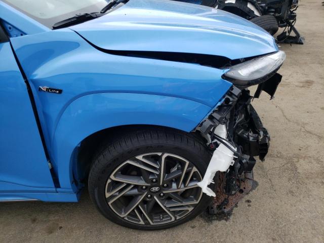 2022 HYUNDAI KONA N LIN KM8K3CA35NU838739