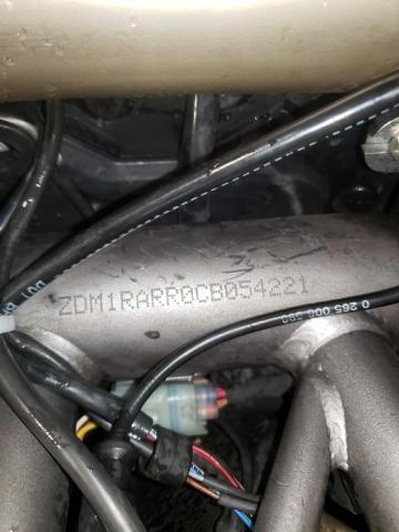 2012 DUCATI MONSTER 11 ZDM1RARR0CB054221