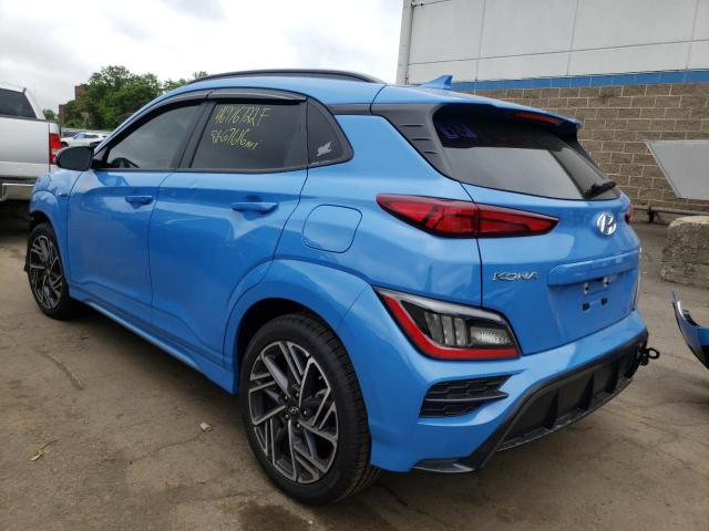 2022 HYUNDAI KONA N LIN KM8K3CA35NU838739