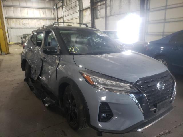 Salvage cars for sale from Copart Woodburn, OR: 2021 Nissan Kicks SR
