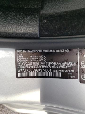 2016 BMW 435 XI WBA3R5C59GK374061