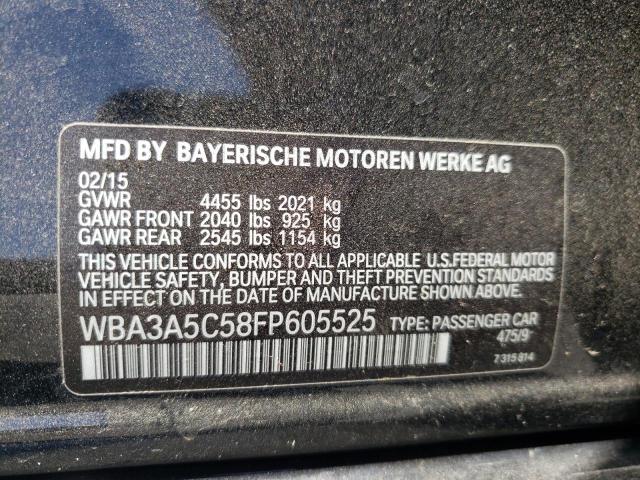 WBA3A5C58FP605525 Bmw 328 I 2015. Фото: 9