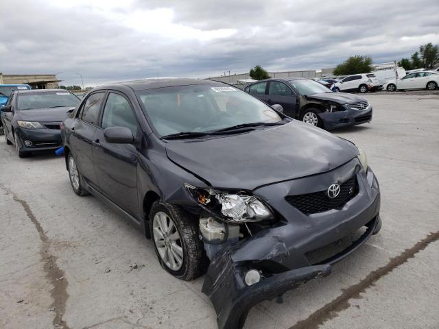 Salvage cars for sale from Copart Tulsa, OK: 2009 Toyota Corolla BA
