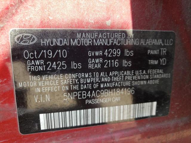 Фото: 5NPEB4AC9BH184196 - 10