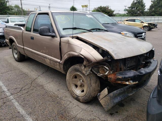 Salvage cars for sale from Copart Moraine, OH: 1996 GMC Sonoma