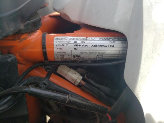 2014 KTM 1190 ADVEN VBKV29402EM902162