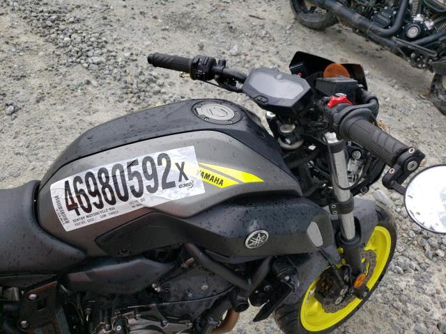 2018 YAMAHA MT07 JYARM27E5JA002200