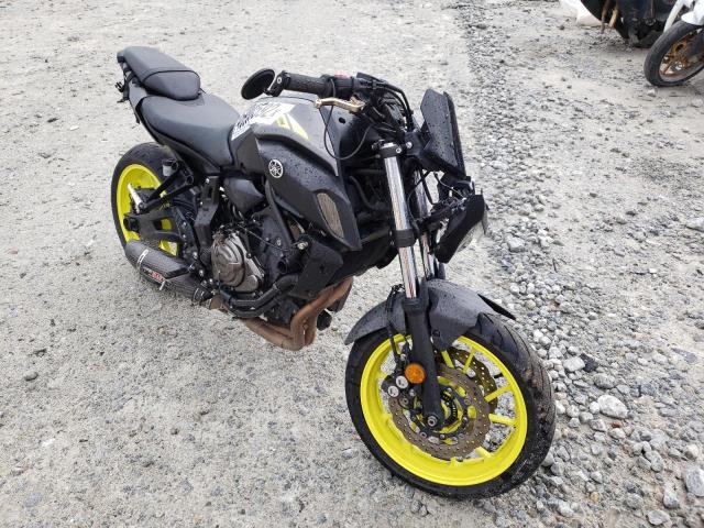 Salvage cars for sale from Copart Ellenwood, GA: 2018 Yamaha MT07