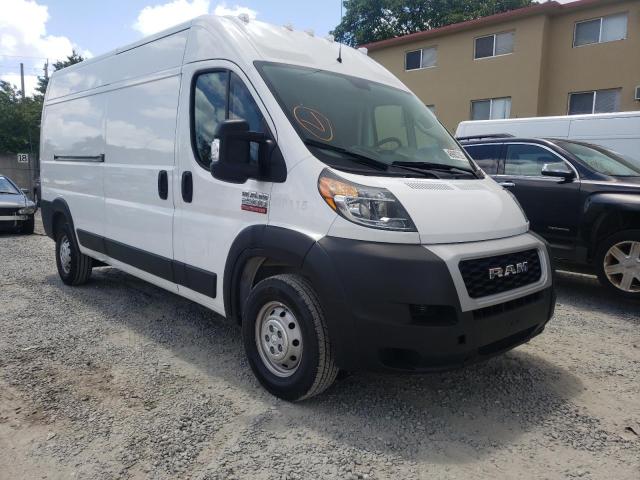 Salvage cars for sale from Copart Opa Locka, FL: 2020 Dodge RAM Promaster