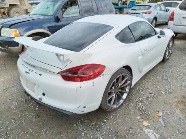2016 PORSCHE CAYMAN GT4 WP0AC2A88GK197669