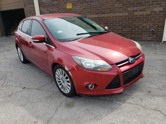 Salvage cars for sale from Copart Wheeling, IL: 2012 Ford Focus Titanium