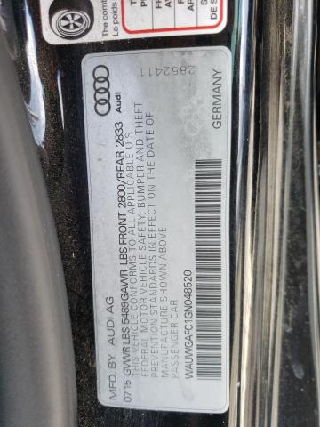 2016 AUDI A7 WAUWGAFC1GN048520