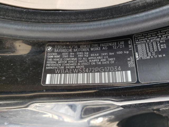 WBAEW53472PG17034 BMW 330 XI