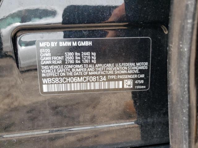 2021 BMW M5 WBS83CH06MCF08134