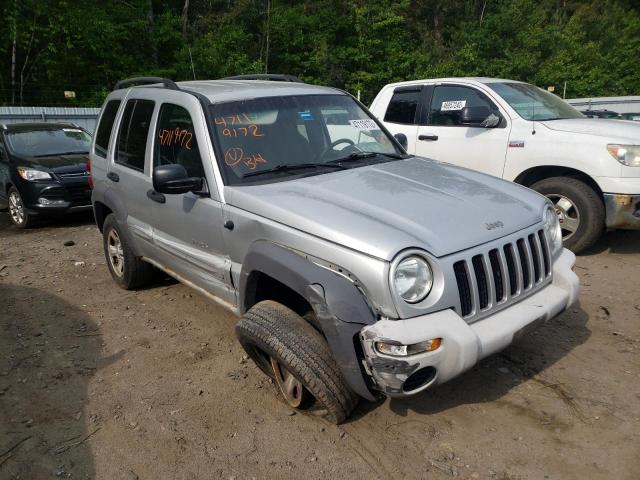 Salvage cars for sale from Copart Lyman, ME: 2002 Jeep Liberty SP