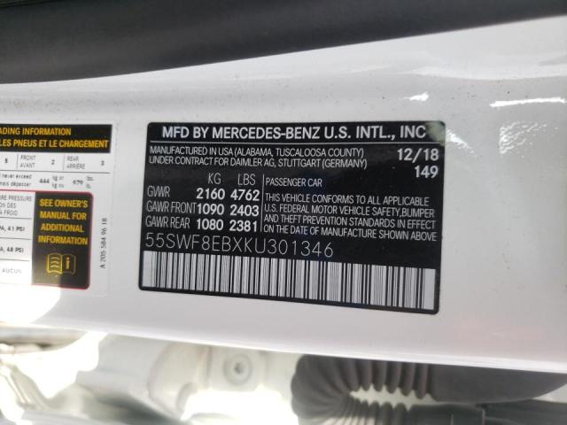 55SWF8EBXKU301346 Mercedes-Benz C 300 4matic