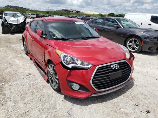 hyundai veloster turbo rojo