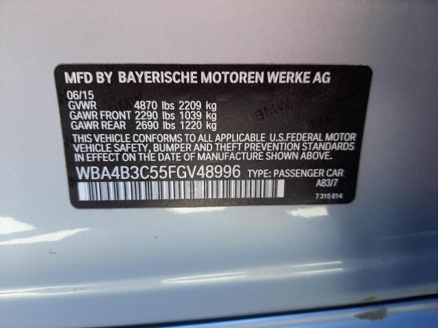 2015 BMW 435 XI GRA WBA4B3C55FGV48996