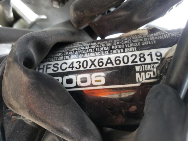 2006 HONDA VT1100 C2 1HFSC430X6A602819