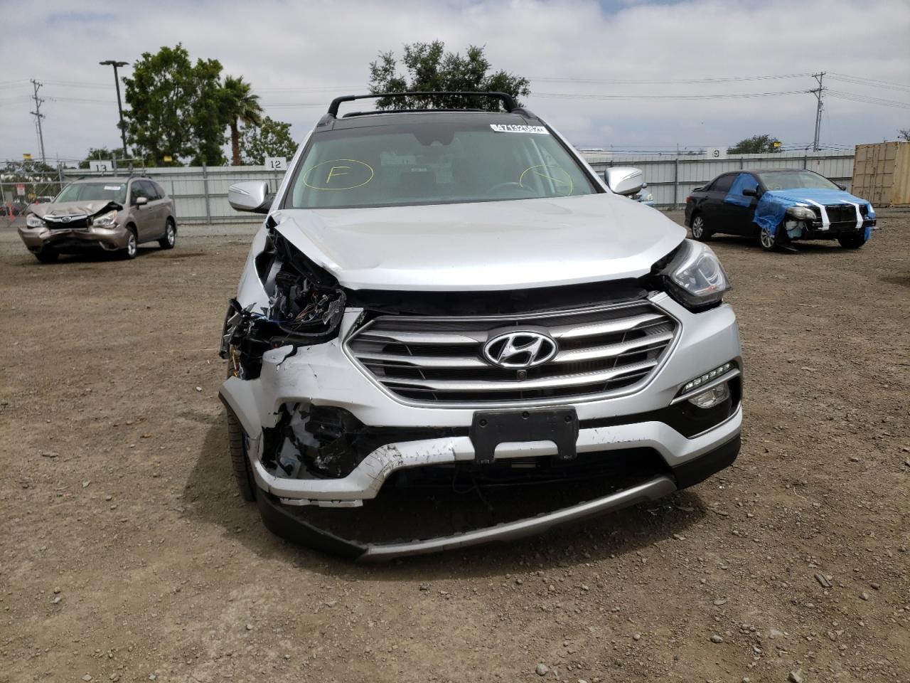 5XYZWDLA5JG531112 2018 Hyundai Santa Fe Sport