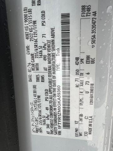 1FTYR1ZM0GKA59360 Ford Transit T- 2016. Фото: 9