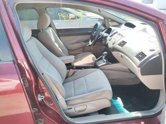 19XFA16599E042901 Honda Civic Lx 2009. Фото: 4