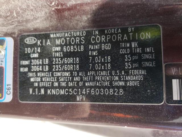 KNDMC5C14F6030828 KIA SEDONA EX