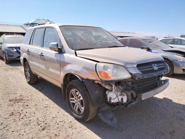Salvage cars for sale at Phoenix, AZ auction: 2005 Honda Pilot EX