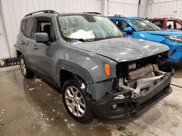 Vehiculos salvage en venta de Copart Franklin, WI: 2018 Jeep Renegade L