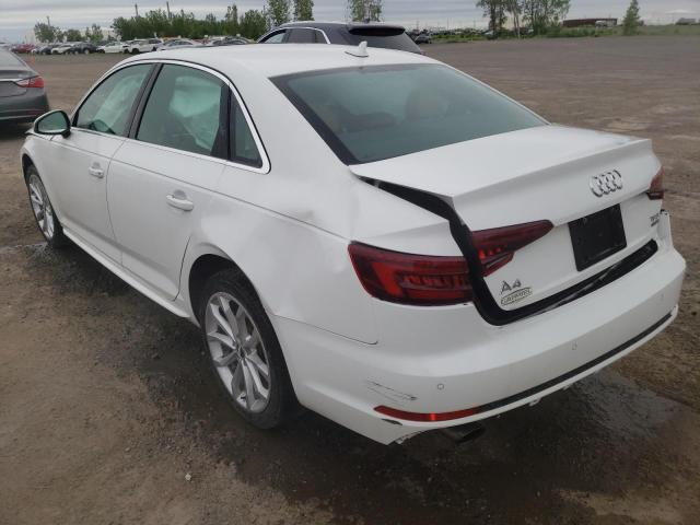 2018 AUDI A4 PROGRES WAUBNAF48JA037218
