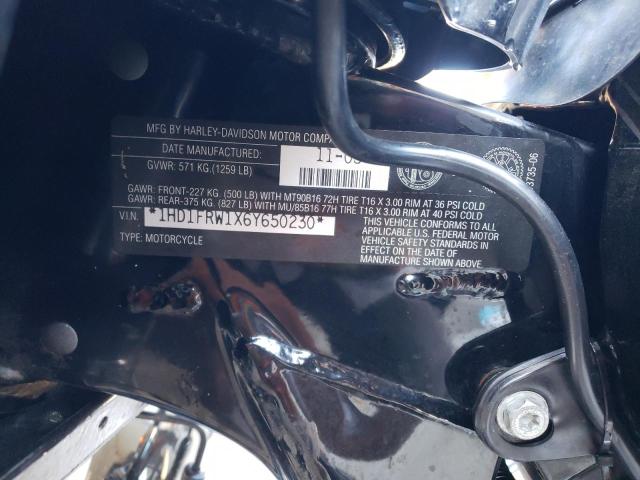 2006 HARLEY-DAVIDSON FLHRCI 1HD1FRW1X6Y650230