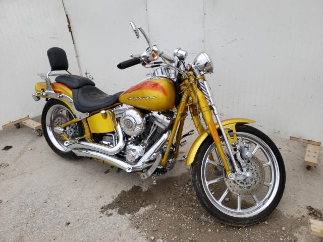Salvage cars for sale from Copart Des Moines, IA: 2007 Harley-Davidson Fxstdse