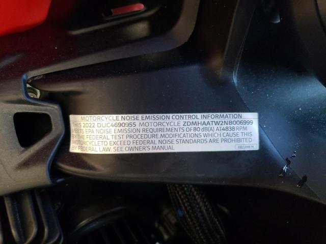 2022 DUCATI PANIGALE V ZDMHAATW2NB006999