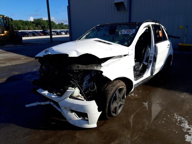 2015 MERCEDES-BENZ ML 350 4MA - 4JGDA5HB5FA578823