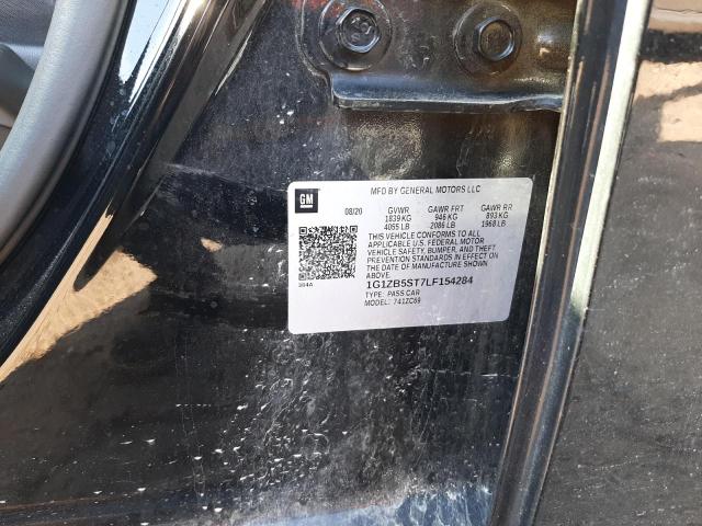 1G1ZB5ST7LF154284 Chevrolet Malibu Ls 2020. Фото: 9