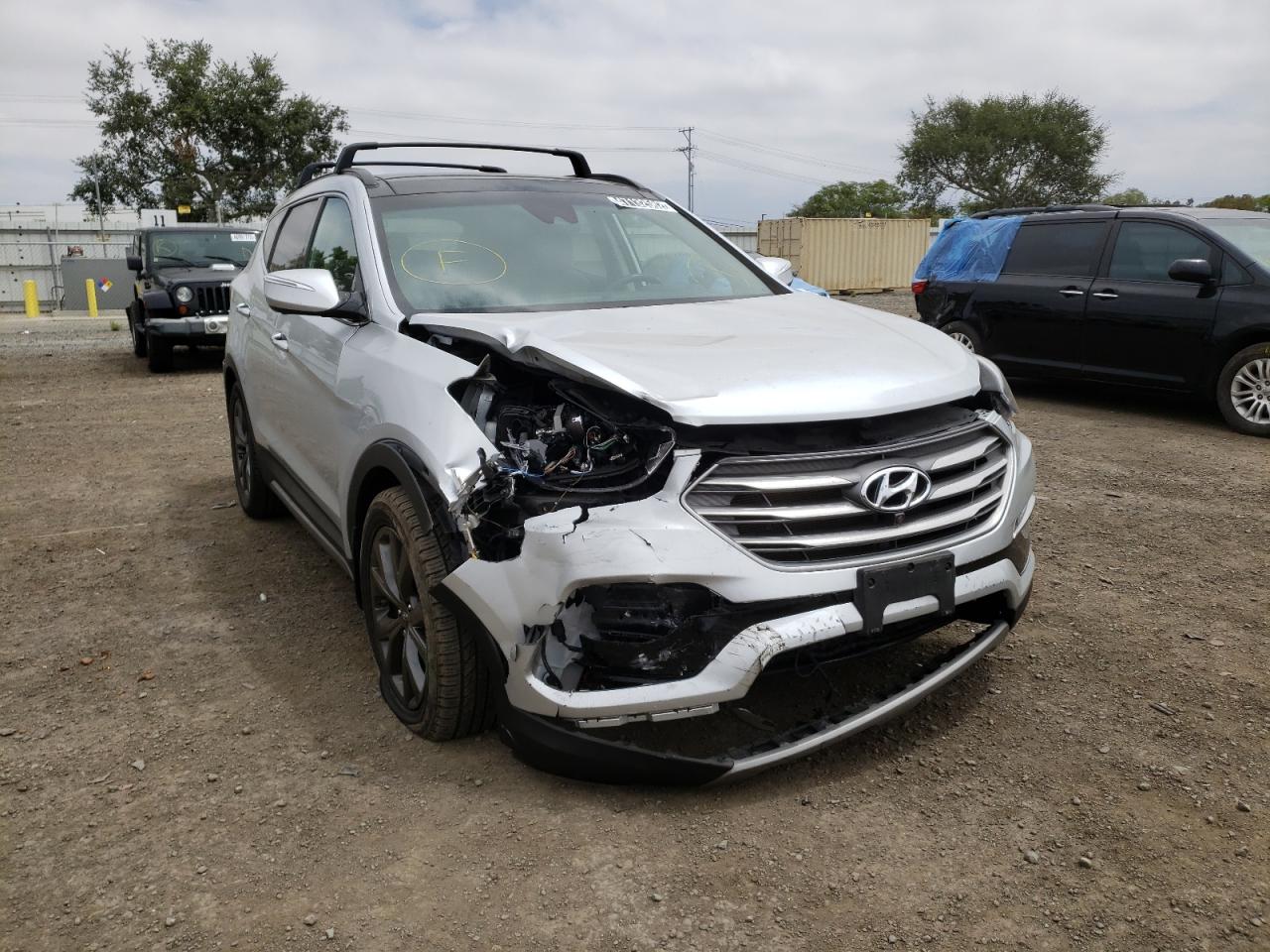 5XYZWDLA5JG531112 2018 Hyundai Santa Fe Sport