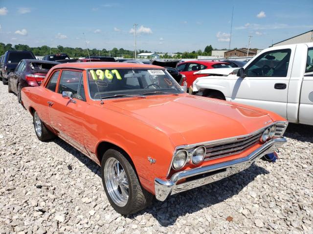 Chevrolet Chevelle salvage cars for sale: 1967 Chevrolet Chevelle