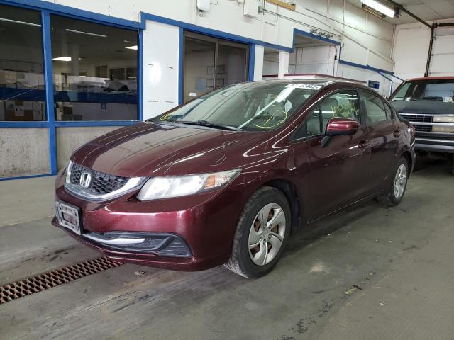 2014 HONDA CIVIC LX - 19XFB2F50EE235208