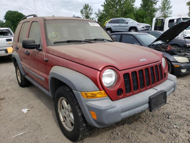 Jeep Liberty salvage cars for sale: 2006 Jeep Liberty Sport