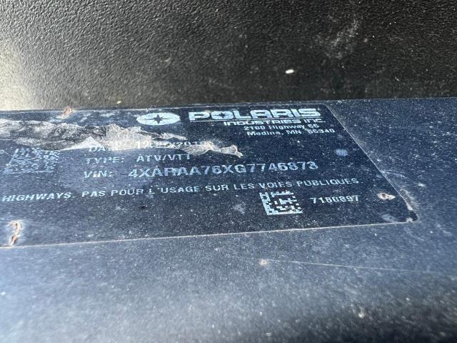 2016 POLARIS RANGER 6X6 4XARAA76XG7746873