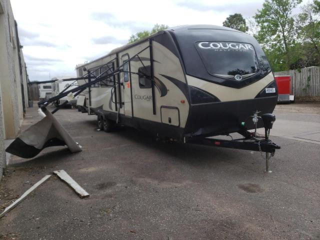 Salvage trucks for sale at Ham Lake, MN auction: 2019 Cougar RV
