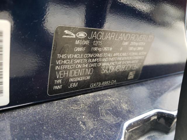 SAJBK4BV8GCY13647 Jaguar XF